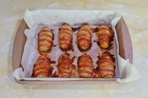 Рулетики с беконом Рулетики с беконом