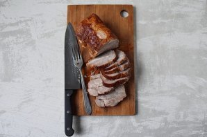 Мясо в рукаве