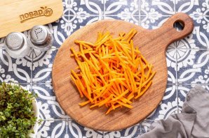 Рис с морковью и луком