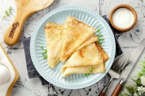 Блинчики на молоке нежные Блинчики на молоке нежные