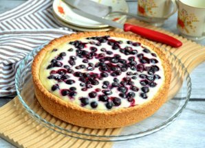 Сметанник со смородиной