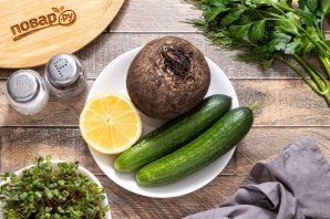 Холодник из свеклы на воде