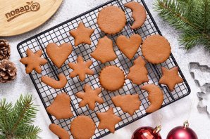 Пряное имбирное печенье