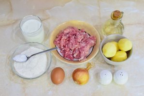 Пирог с мясом на кефире Пирог с мясом на кефире