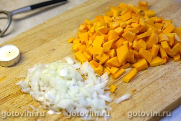 Бочонки с куриной печенью и тыквой Бочонки с куриной печенью и тыквой