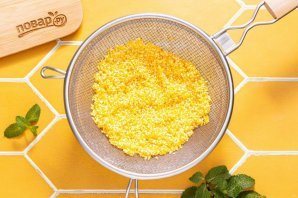 Кукурузная каша на молоке