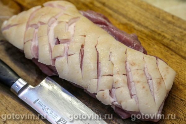 Грудинка в маринаде гремолата, запеченная при низкой температуре