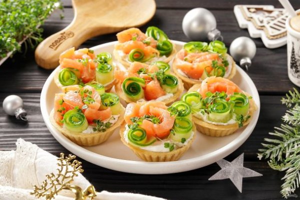 Тарталетки "Новогодние" Тарталетки "Новогодние"