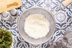 Рис с морковью и луком