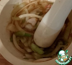 Рыбное карри с манго