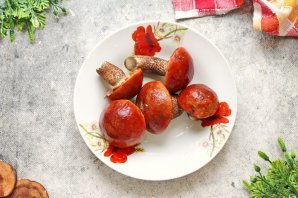 Подосиновики с картошкой Подосиновики с картошкой