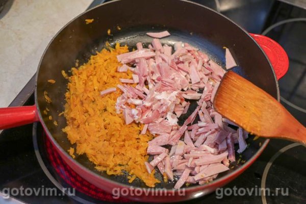 Пышные оладьи с тыквой и беконом Пышные оладьи с тыквой и беконом