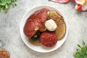 Подлива из белых грибов