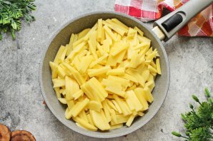 Подосиновики с картошкой Подосиновики с картошкой