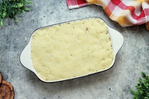 Запеканка с куриным фаршем