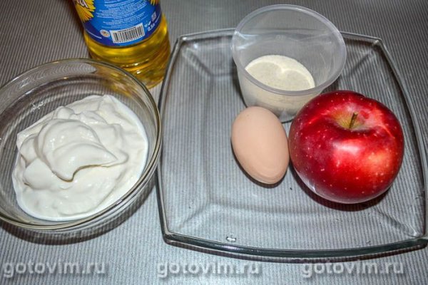 Творожные кексы с манкой (без муки)