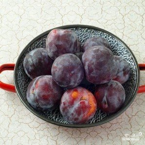 Открытый сливовый пирог Открытый сливовый пирог