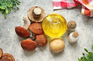 Подосиновики с картошкой Подосиновики с картошкой