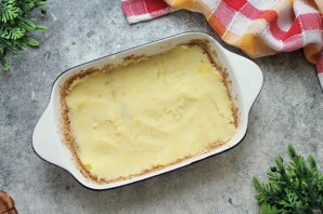 Запеканка с куриным фаршем