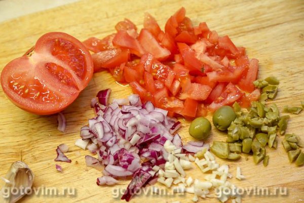 Филе сельди с сальсой, запеченное в духовке Филе сельди с сальсой, запеченное в духовке