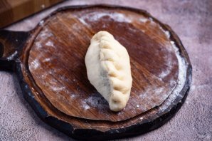 Печеные пирожки с яблоками