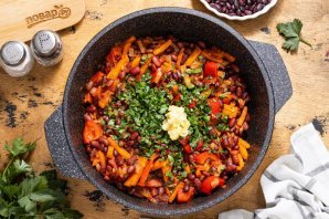 Салат с фасолью на зиму Салат с фасолью на зиму