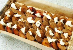 Открытый сливовый пирог Открытый сливовый пирог