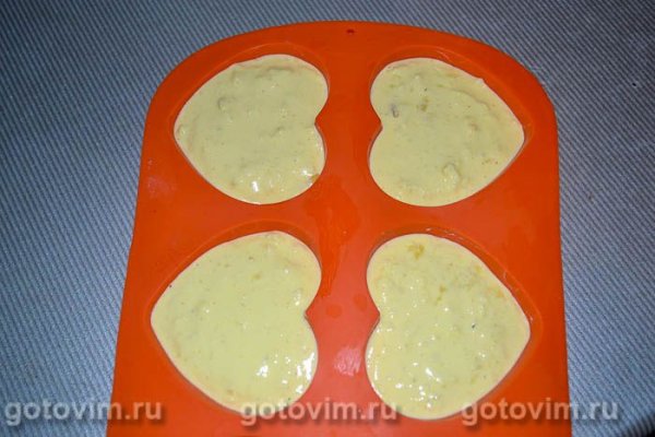 Творожные кексы с манкой (без муки)