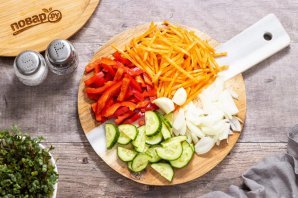 Салат из папоротника Салат из папоротника