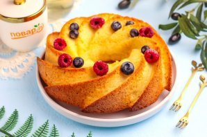 Медовый пирог на скорую руку