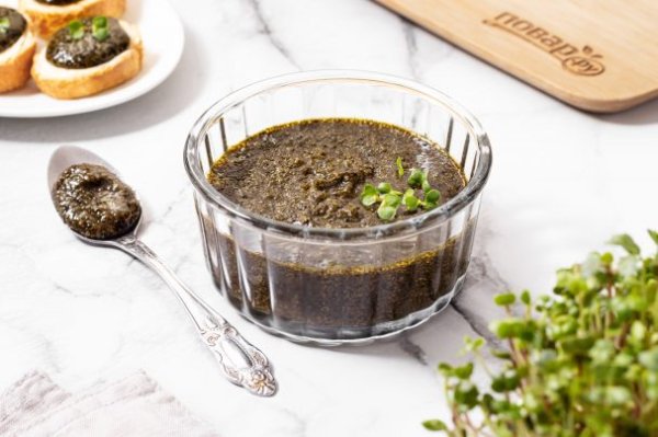 Черная икра из амаранта Черная икра из амаранта