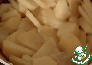 Кокосовый рыбный пирог