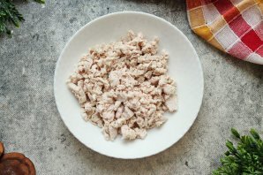 Блинчики с куриной грудкой