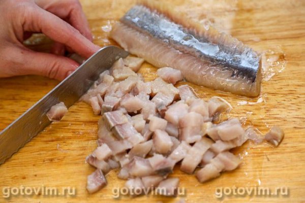Блинная поляна с рыбой и морепродуктами