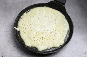 Блины на кефире дрожжевые