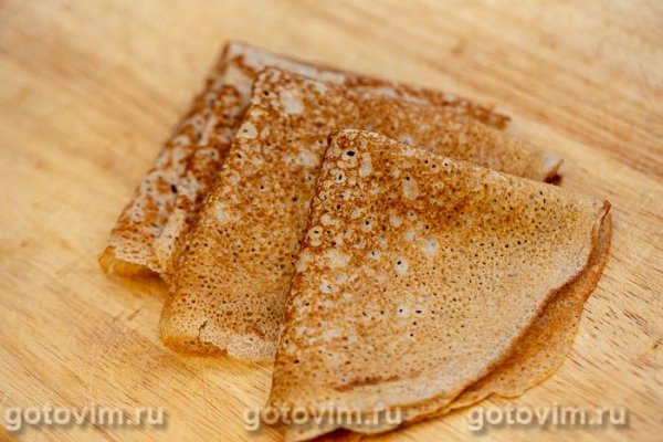 Блины с плавленым сыром и шпротами