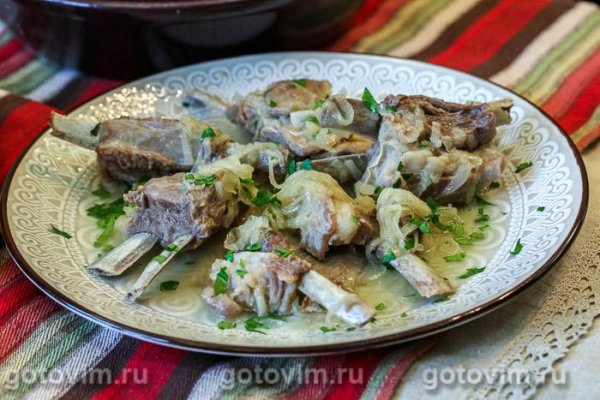 Тушеные бараньи ребрышки Тушеные бараньи ребрышки