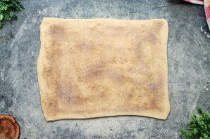 Синабоны из слоеного теста