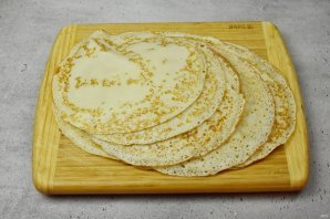 Заварные блинчики на йогурте