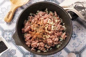 Заливной пирог с фаршем