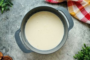 Блинчики с куриной грудкой