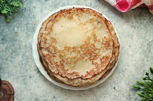 Блины на сухом молоке