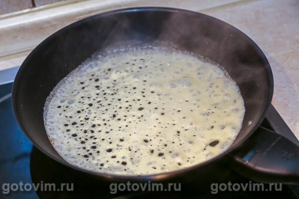 Блины заварные на молоке 