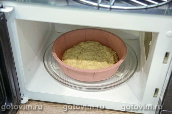 Медовый бисквит в микроволновке