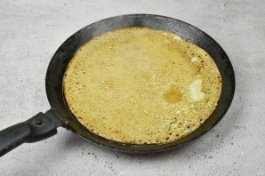 Заварные блинчики на йогурте