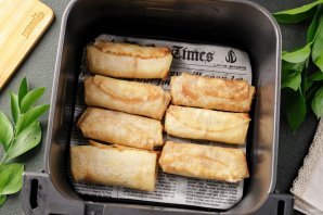 Замороженные блины в аэрогриле