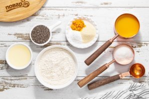 Постный кекс с чиа Постный кекс с чиа