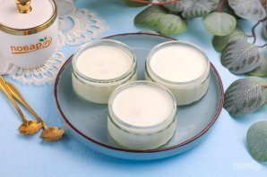 Желе из молока