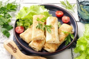 Блинчики с курицей Блинчики с курицей