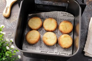 Замороженные сырники в аэрогриле